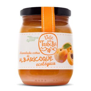 Mermelada Bio de Albaricoque con Sirope de Agave tamaño familiar y calidad extra
