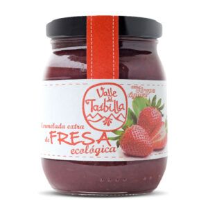 Mermelada Bio de Fresa con Sirope de Agave tamaño familiar y calidad extra