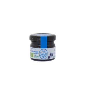 Mini Mermelada Bio de Arándanos con Sirope de Agave y calidad extra en caja de 30 uds.