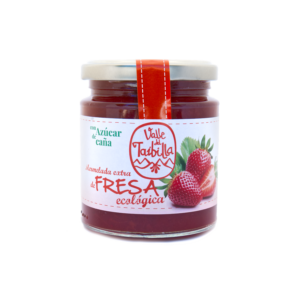 Mermelada Bio de Fresa con Azúcar de Caña y calidad extra